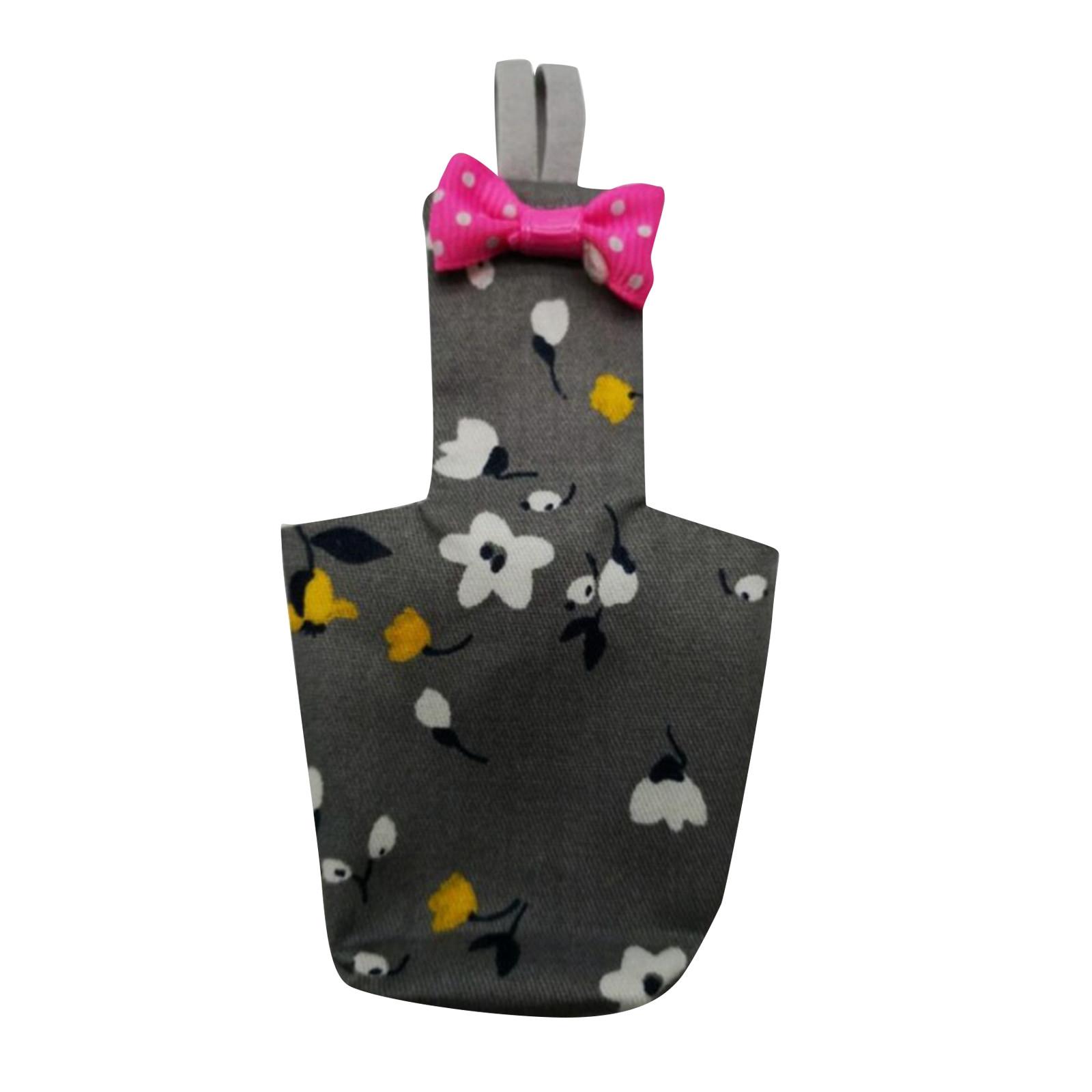 

Моющийся многоразовый подгузник водонепроницаемый мягкий интерьер, подходящий для птиц, попугаев, корелл S