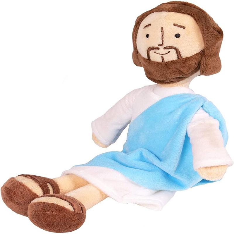 Peluche Jésus respirant apaisant Jésus pour l'école du dimanche de l