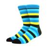 High quality geometric pattern men's socks irregular polka dot casual calf socks
