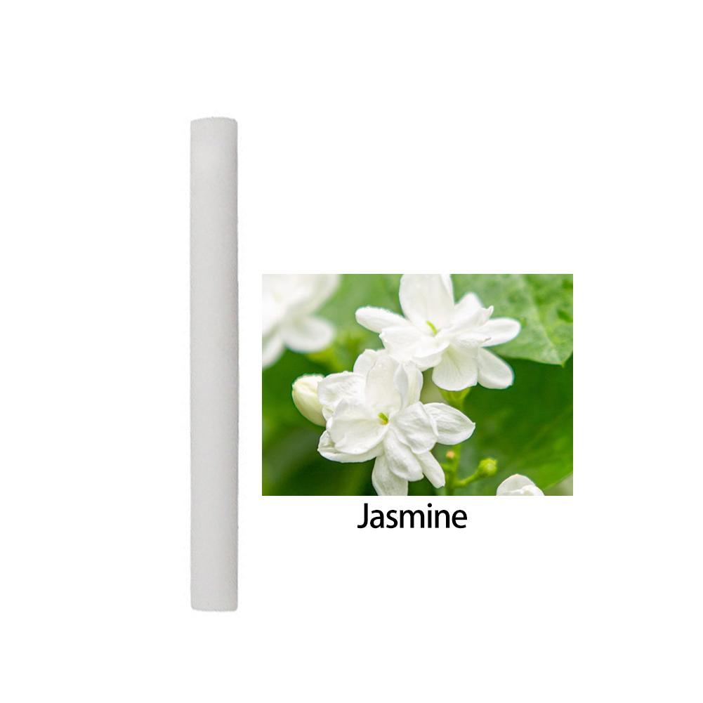 Autoduft, individueller Entlüftungsclip, zylindrischer Entlüftungsclip für ätherische Öle im Auto, Diffusor mit 10 Nachfüllstäbchen für Auto, Büro, Küche