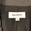 Ensuite/Kalhotový kostým/Set Up/Dámské M/2/Hnědý/Jednořadé zapínání(POUŽITÝ)