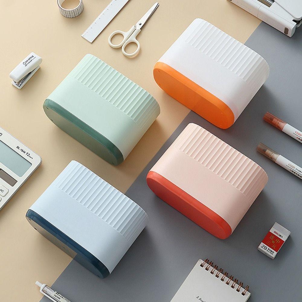 

Деликатная настольная корзина для хранения, пластиковое ведро для кистей для макияжа, контейнер для ручек, хранение офисной техники