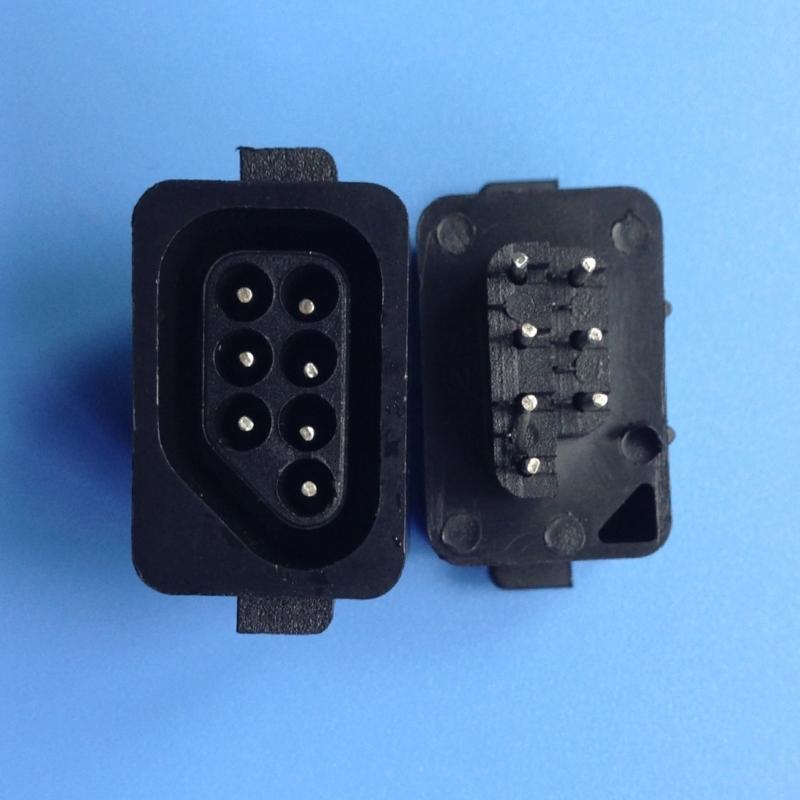 Conector Femeie 7 Pini 90 Grade de Înlocuire Soclu Slot pentru Piese Consola Jocuri Controlere Gamings Reparații