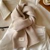 Warm Cashmere Soft Scarf Women Shawl Knitting  Wraps Luxury Thick Blanket Winter Bufanda Pashmina Female Travel Stoles