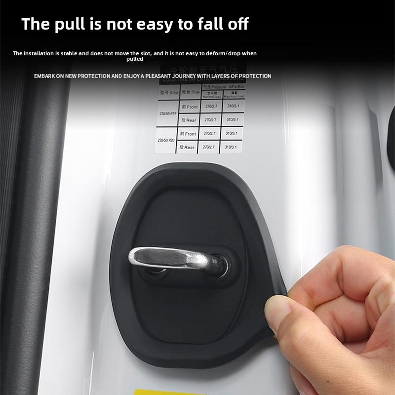 Universal Car Door Lock Protective Pad, Thickened Anti Collision and Shock Absorbing
