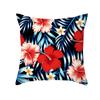 Peach Skin Printed Pillowcase Small Fresh Nordic Green Plant Sofa Cushion Cushion Cover Home Supplies