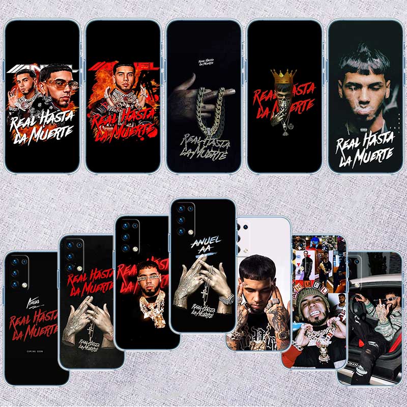 RE8 Anuel AA Transparent Phone Case for Motorola Moto Edge 20 30 40 50 S30 Fusion Ultra Pro Neo Lite + G200 G23