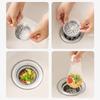 100Pcs Disposable Kitchen Sink Filtermesh Sewer Garbage Filter Meal Residue Pool Mesh Bag Drainage Screen Sink Garbage Net