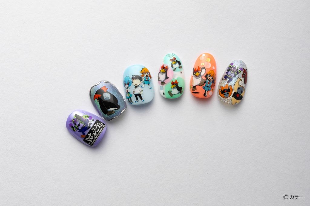 GSI Creos Evangelion Nail Stickers Petit Eva