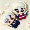 10Cm Japanese Anime Demon Slayer Facial Embroidery Soft Plush Filling Doll Luggage Zipper Hanging Ornaments Friends Holiday Gift