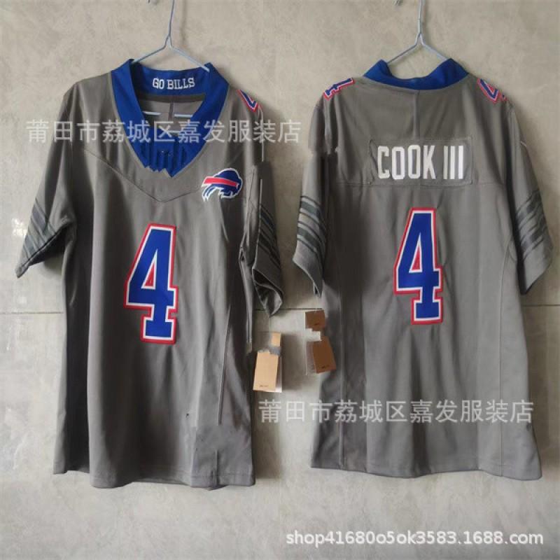 Youth NFL Team Football Jersey Cotton Sportswear Boys Fall Rugby Style