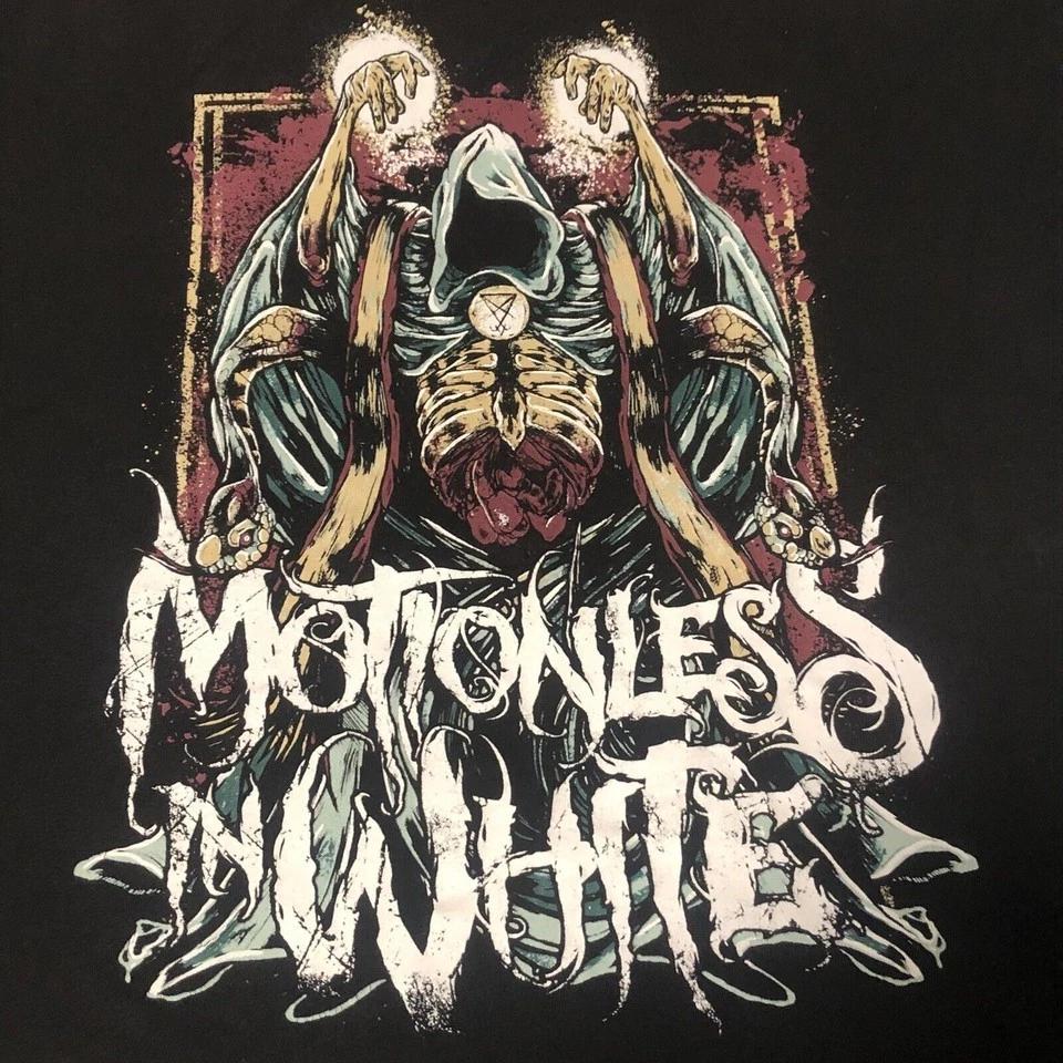 Rare Motionless in white band member Unisex S-234XL Black Men shirt E23 M