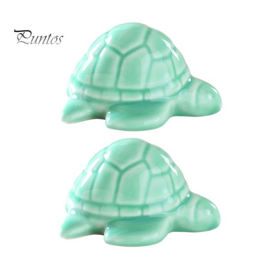 2 Pcs Turtle Toilet Bolt Caps Ceramic Sea Turtle Toilet Bolt Cover Universal Screw Cover Caps for Bathroom Toilet Decor