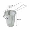 KOGU Slim Tea Strainer [Made in Japan] Dishwasher Safe, Deep, Mug-Compatible Strainer, Time-Saving, Stainless Steel, Tsubame-Sanjo, 42174, Perfect Gif