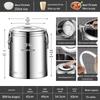 304 Stainless Steel Insulated Multi-Purpose Bucket for Beverages and Food