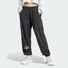 Adidas Originals Loose Fit Sweat Pants With Logo Print Women Bottoms Black IS2350