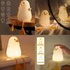Charmante LED-Möwen-Nachtlampe Touch-Steuerung Cartoon-Stil Für Einzigartige Geschenke