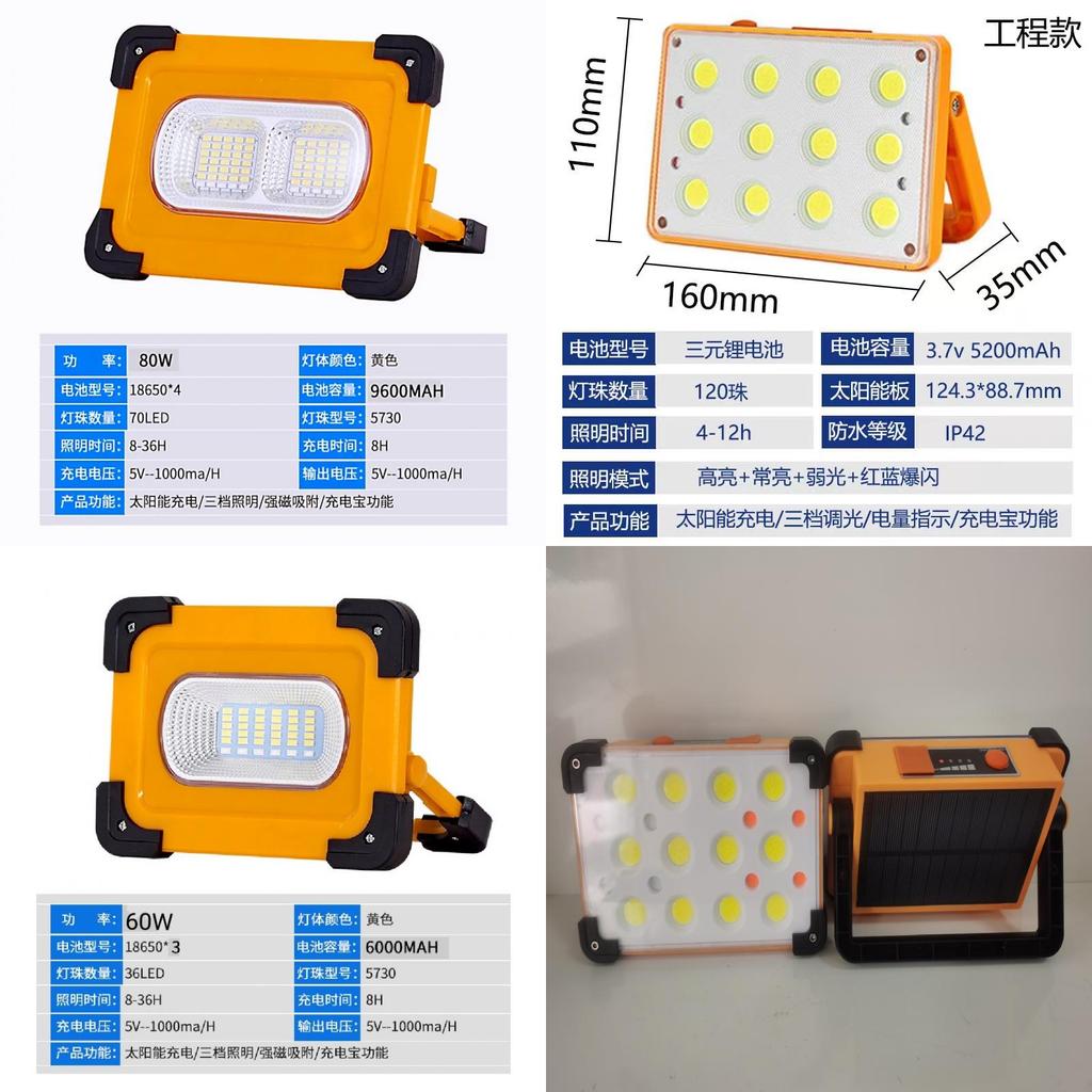 Outdoor Solar Led Lantern With Bluetooth And High Brightness For Camping And Emergency Power