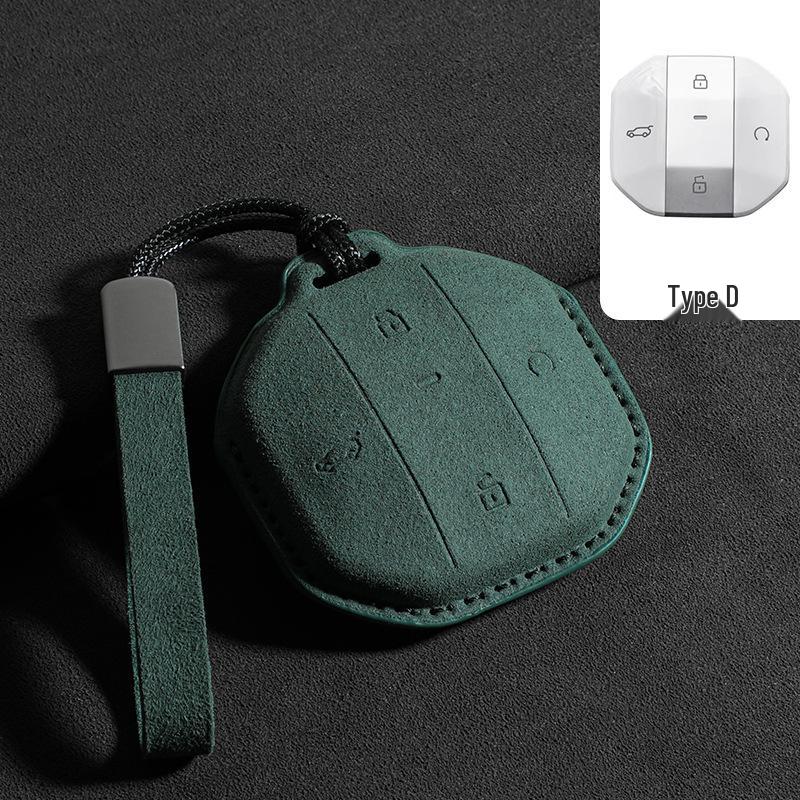 Jetour X70/X70Coupe/X90/X95 Premium Suede Key Case & Buckle