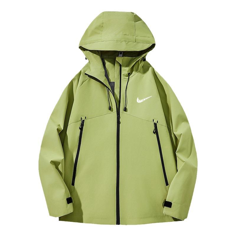 Unisex Trendige Outdoorjacke - Wasserdichter Kapuzen-Windbreaker für Damen & Herren für Frühling & Herbst Bergsteigen