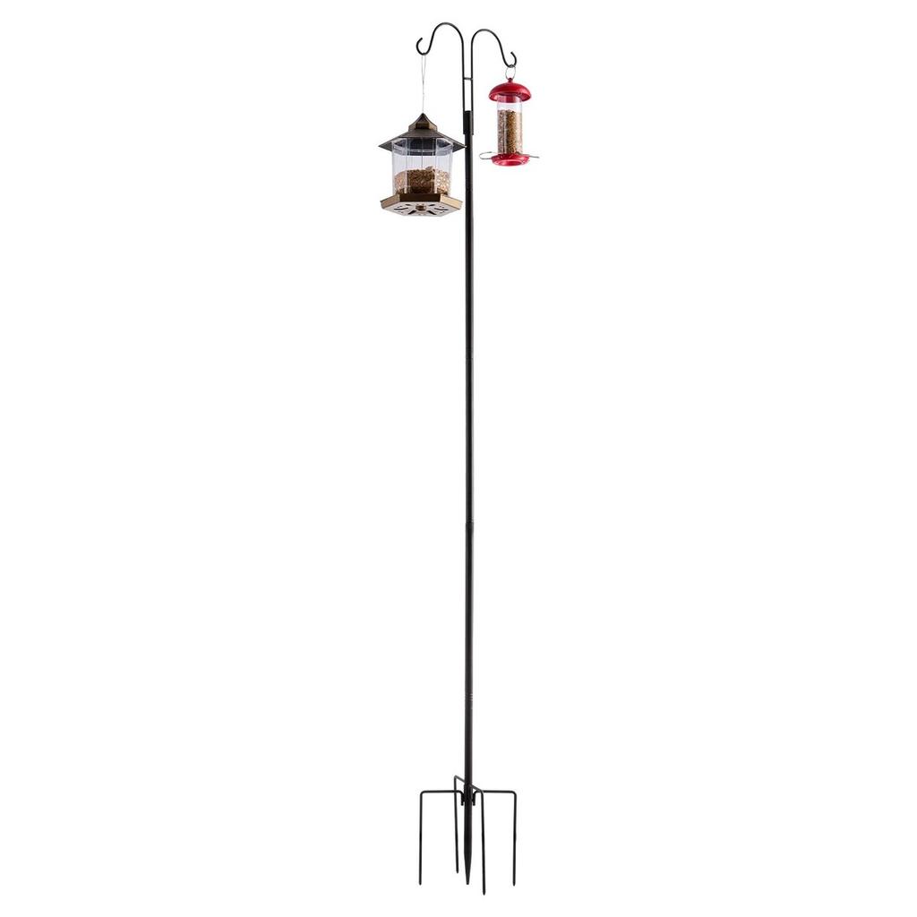 Double Shepherds Hook 8 Pack 1950mm Heavy Duty Bird Feeder Pole