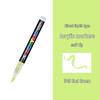 Guangna 8101 Liquid Acrylic Marker Pen Set - 168 Colors, 72 Soft Tips for Student Art, DIY, Hand Painting, and Graffiti.
