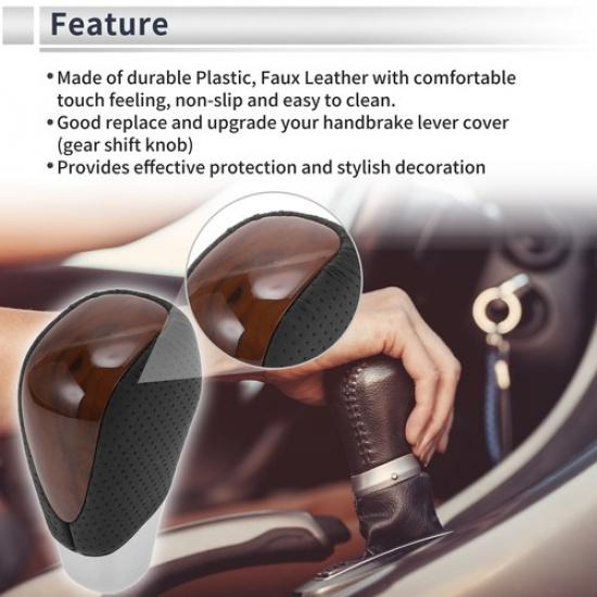 Automatic Gear Shift Knob for Toyota Alphard 200 Series 2011-2014 Faux Leather