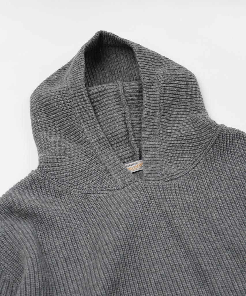 FRIZMWORKS Kangaroo Knit Pullover Hoody _ Gray