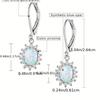 Stone Zirconium European and American High-end Atmospheric Sunflower Earrings