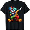 Clown Dabbing Lustig Tanzend Dab Jungen Mädchen Kinder T-Shirt