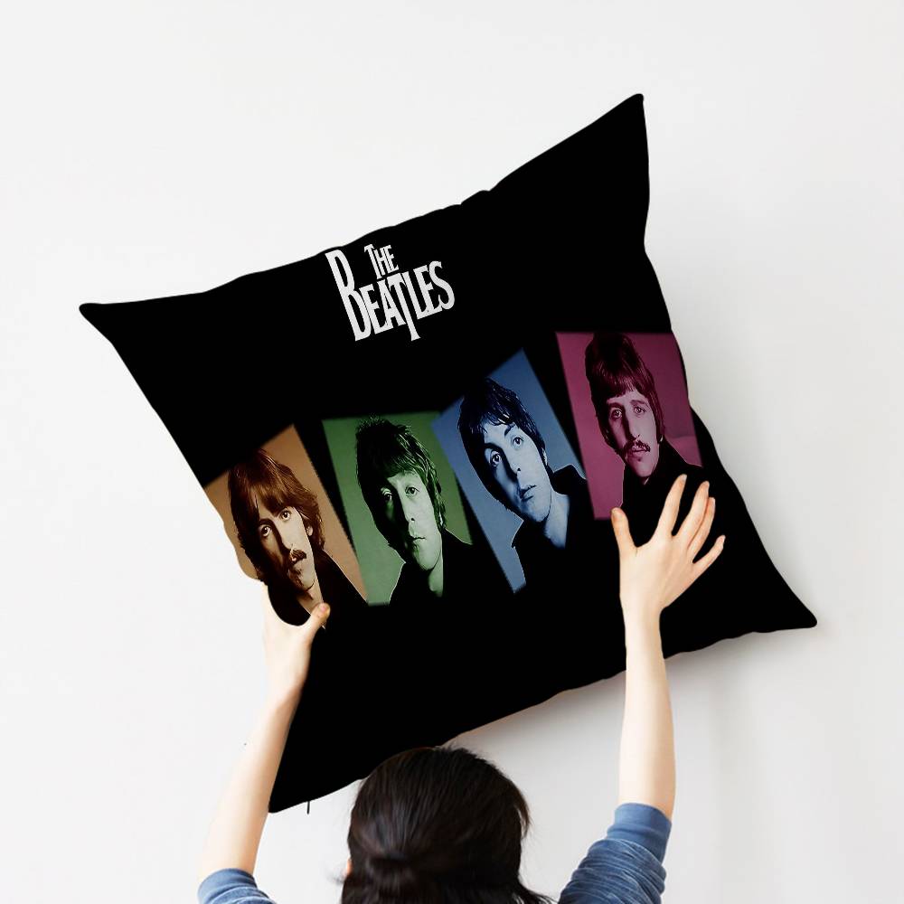 Band The-B-Beatles Cushion Cover Decorative Pillow Sofa Home Decor Case Pillow Cases
