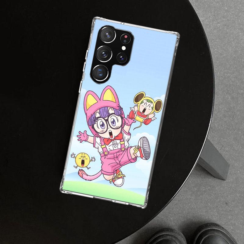 Arale Dr Slump Phone Case Cover for Samsung Galaxy S26 S25 Edge S24 S23 Ultra S22 Plus S21 FE S20 + Art Customized Fundas Galaxy
