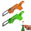 Schiet Flesopener met Dop Lanceerder Multifunctionele Bieropener met Trekker Actie Interactieve Feest Gadget voor Flessen Blikjes Nieuwigheid Cadeau