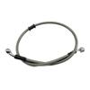 10mm 28 Degree Motorcycle Dirt Bike Braided Line Steel Brake Hose Cable Hydraulic Banjo Pipe 300mm-2200mm for Universal Racing