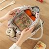 Large Capacity Corduroy Hand-Held Bag Waterproof Lady's Crossbody Bag  for Commuting