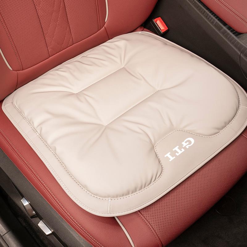 2026 Heiß Für Volkswagen VW Autositzkissen Leder Weiches Polster Innenzubehör Für VW GTI Polo Golf Passat CC Tiguan Arteon T