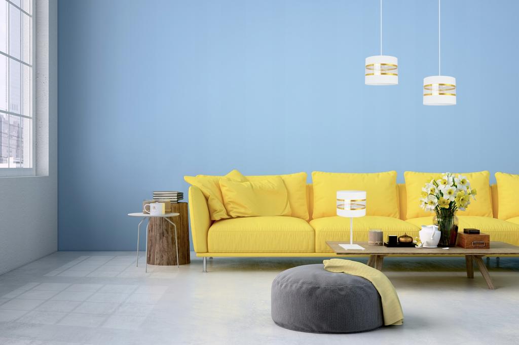 Night Table Lamp, Elegant Gold Lampshade, 20 Cm