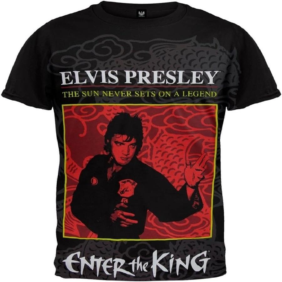 Elvis Presley - Enter The King Subway T-Shirt XXXXXL чёрный
