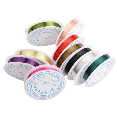 DIY Handmade Jewelry Accessories Copper Wire, Folding Copper Wire, Handmade Metal Wire Setting Material