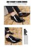 Men's Plus Size Leather Formal Shoes: Trendy Pointed Toe Wedding & Groom Style, Sizes 45-46, Korean Design