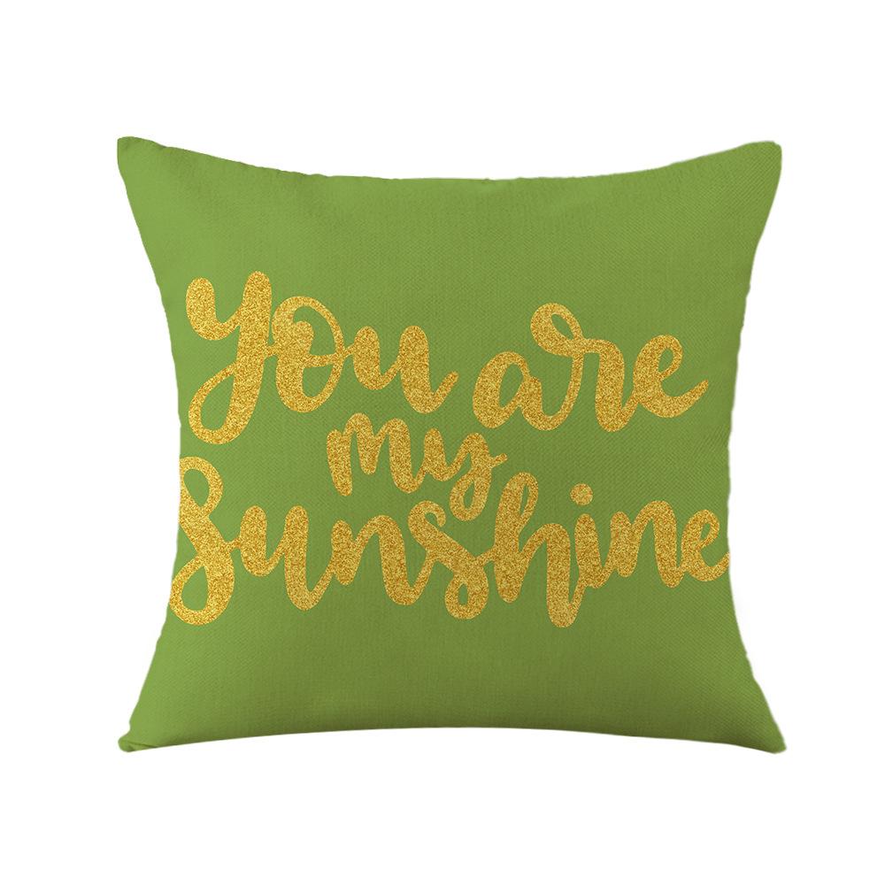 Spring Pillow, Daisy Pillowcase, New Printed Pillow, Office Sofa Pillowcase