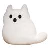 Halloween Style White Cat Plush Pillow Kawaii Black Cat Plush Doll  Birthday Christmas