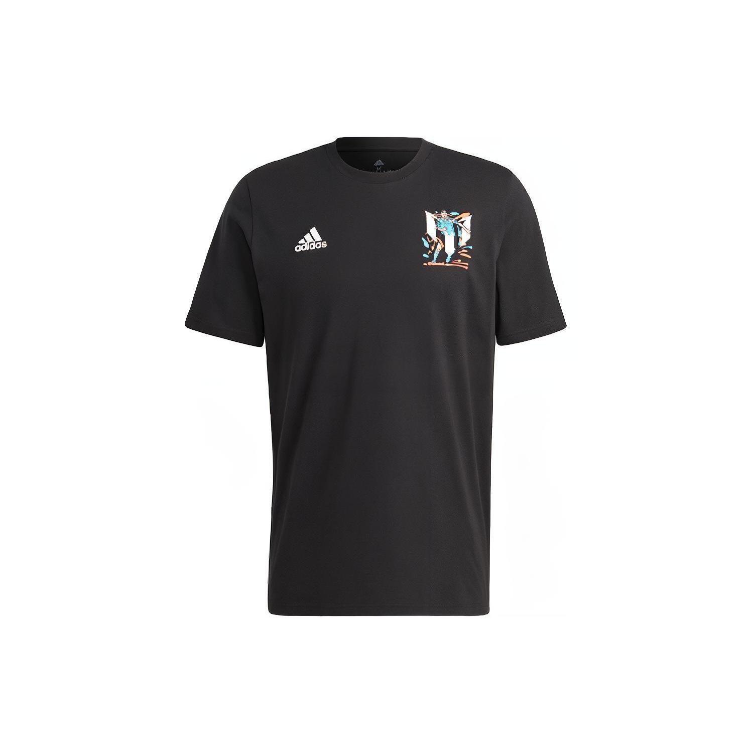 

Adidas Messi Soccer Jerseys Men s Black Moderate Straight Fit HT5182 XXL