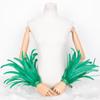 Large Feather Bracelet Cuffs for Halloween & Christmas Costumes