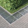 vidaXL Grille Silver 60 X 60 X 2 Cm Hot-dip Galvanized Steel