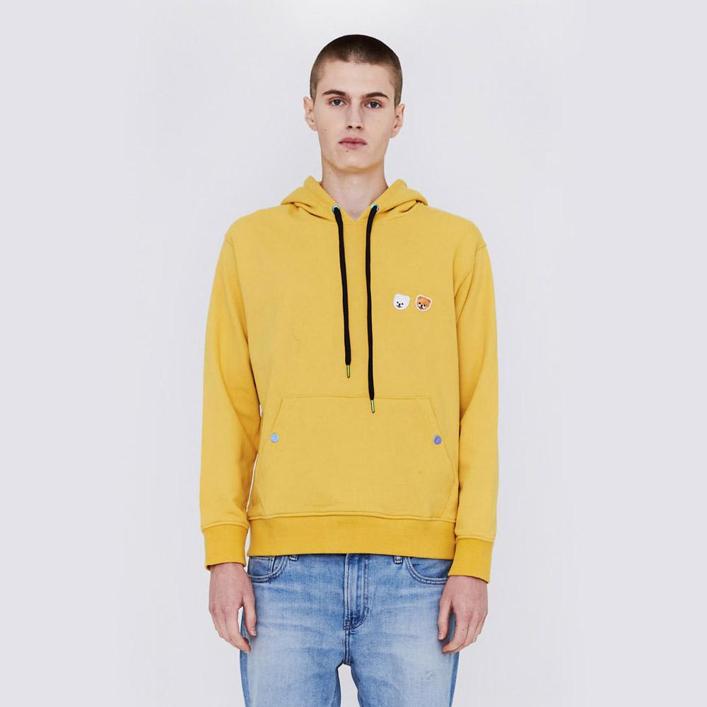 Seriver Pome Two Patch Hood Ye Yellow/L