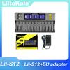 LiitoKala Lii-S12 Multifunctional Battery Charger 12 Slot For 1.2V 3.8V 3.2V 3.7V NiMH/Cd 9v 21700 18650 26650 26700 AA AAA
