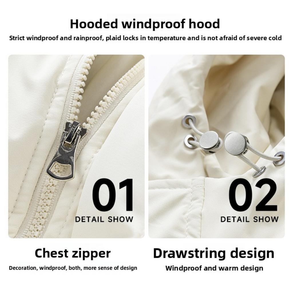 Unifarbene vielseitige Baumwolljacke für Damen, Herbst und Winter, koreanischer Stil, trendig, locker und dick, lässige Baumwolljacke für Paare