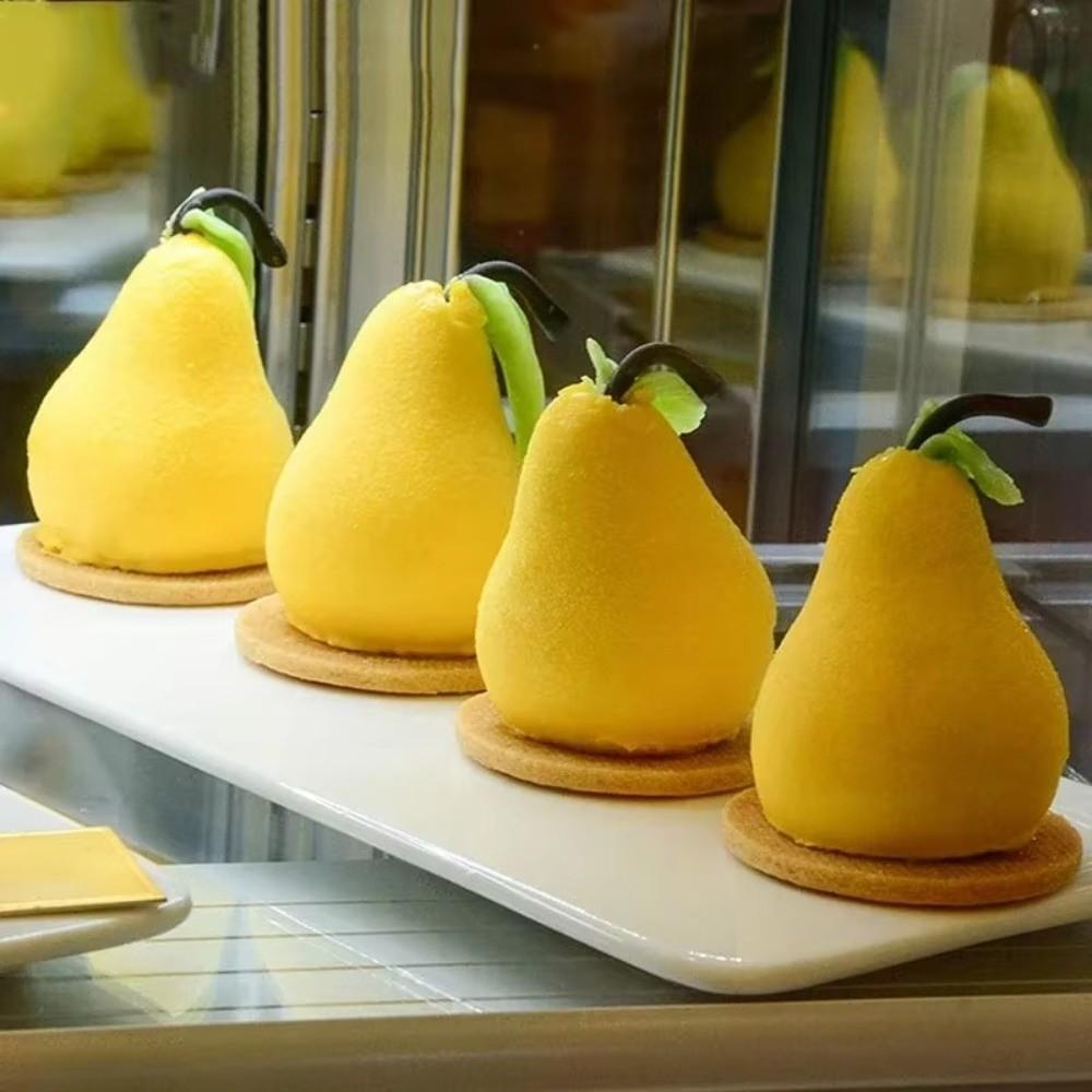 Non-toxic Realistic Fruit Baking Mold Non-stick Mousse Cake Molds  Ice Cube Biscuit Jelly