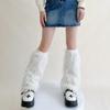 Plüsch-Beinwärmer Heiße Mädchen-Accessoires Hohe Wadenstiefel-Socken Abdecksocken